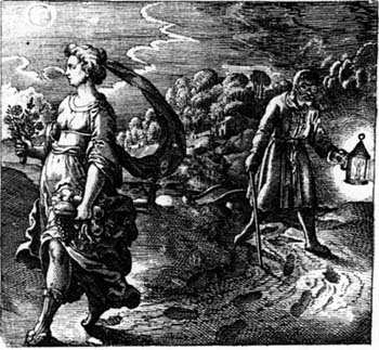Luna guides the blinded Jemath home.